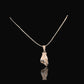 Gold Pendant Necklace- Hand Shape