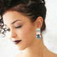 Black Pearl Ball Earrings