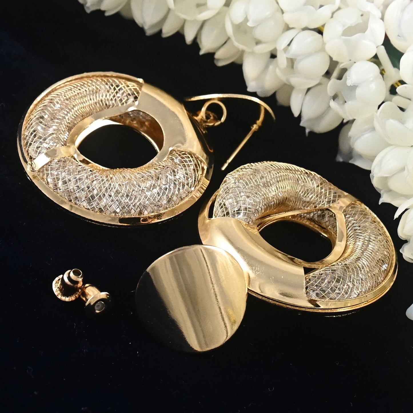 Western Korean Gold Earrings